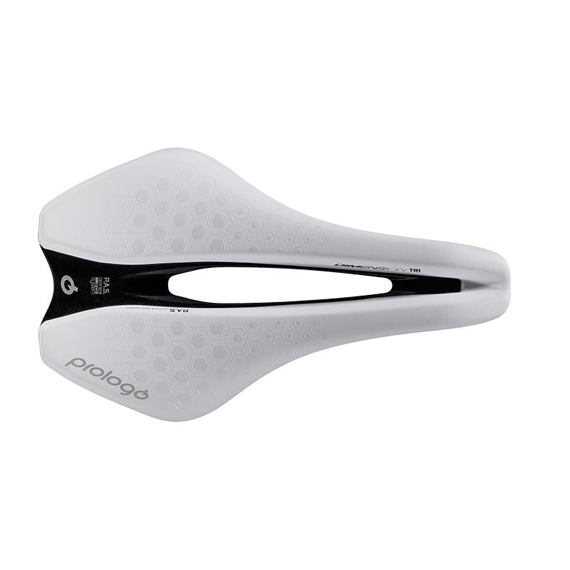 Sillin Prologo Dimension-Tri PAS Tirox Blanco/Plata