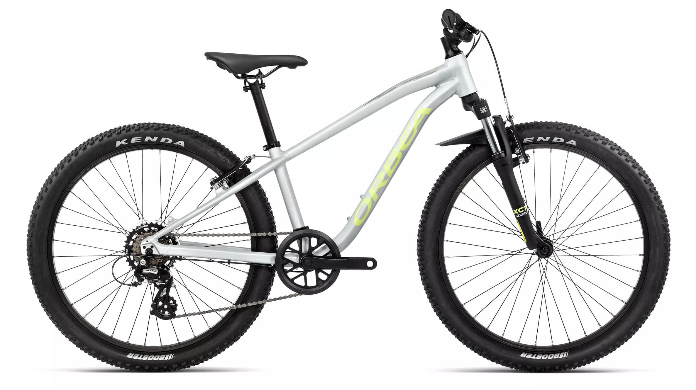 Bicicletas Junior - Niños Orbea Mx 24 Xc 2024 Halo Silver/Spicy Lime Matt #2